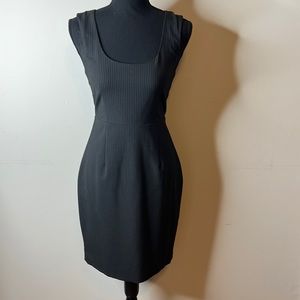 Express Black Pinstripe Dress - Size 2